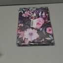 CISSOOK Compatible with MacBook Air 15 inch Case 2025 2024 2023 Release Model A3241 A3114 A2941, Flower Plastic Hard Shell Case Black Cover for MacBook Air M2 M3 M4 15 inch - Pink Flowers