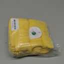 BOUTIQUO Ultra Soft Cotton Washcloths, Contains 12 Piece Face Cloths 12x12 inch, Ideal for Everyday use Face Towels, Compact & Lightweight Multi Purpose Washcloths - Lime Yellow