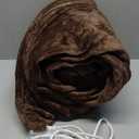 2025 Flannel Heated Blanket, 50"x60" Soft Electric Blanket with 8 Heating Levels & 10H Timing Auto Shutdown, Overheating Protection, Machine Washable, Brown