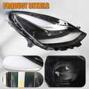 Right With Module Full LED Headlights Projector Matrix Type Assembly Compatible With 2021-2023 Tesla Model 3/Y Headlamp Right Passenger Side Replacement 1514953-00-C