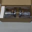 Door Knob with Keypad, Door Lock with Code, Keyless Entry Keypad Door Locks with Handle for Front Door Garage Home Apartment, Satin Chrome (1 Pack)