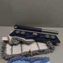 Microfiber Mops for Floor Cleaning - 3 Thickened Washable Pads - Floor Dusters for Hardwood with 55 Adjustable Handle - Wet Dry Dust Mop for Pet Hairs Walls Tile Wood Laminate Home Kitchen