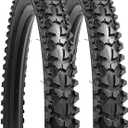 YUNSCM 2-PCS 20" Bike Tires 20x2.125/57-406 Compatible with Mountain Bike 20x2.0 20x2.10 20 x 2.125 20x2.15 Bicycle Tires (Y-1121)