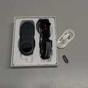 Small Shock Collar for Small Dogs, Dog Training Collar with Remote for Small & Medium Dogs 5-30lbs, Waterproof, Rechargeable, 1300ft Range, Collar with Beep, Vibration, Safe Shock (Black)