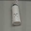 RhythmFit Lacrosse Gifts,1 Pack Lacrosse Water Bottle with Long Straw and 100PCS Lacrosse Stickers Accessories Stuff for Boys Men Player Lovers(1L,BPA,Squeeze)