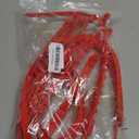 10 PCS Reusable Adjustable Nylon Non-Slip Tire Zip Ties Snow Chains for Auto Pickup Trucks Suv on Ice Sand Mud Rain Road, Emergency Mud Survival Multi-Function Security Cable Belts (Orange)