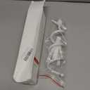 Christmas Tree Topper Holder  Universal Twist-On Stabilizer with Adjustable Attachment for Tree Top Decorations, Fits Most Tree Bases (White)