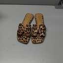Soda Knit S Leopard Shoes 8