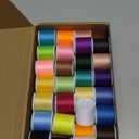 56 Spools Sewing Thread Kit for Hand Sewing and Machine Sewing Use, Colorful Polyester Thread Set 100 Yards Per Spool, 5600 Yards Total
