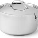 Cuisinart 744-24 Chef's Classic Stainless Stockpot with Cover, 6-Quart,Silver
