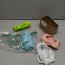 4 Pack Silicone Sleeves for Dr. Brown's Glass Baby Bottles - Drop Protection Baby Bottle Sleeves,Compatible with Dr. Brown's Newborn Glass Bottles,with Silicone Handles,8 oz (White+Blue+Red+Green)