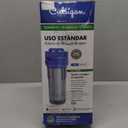 Culligan HF-360A HF-360B Standard Duty 3/4" Inlet/Outlet Whole Filtration System, 0.75 Inch, Clear Housing