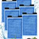 Aquarium Rite-Size Z Filter Cartridges Compatible with Marineland Eclipse Filtration Systems, Fish Tank with Filter Compatible with Marineland Hidden Filtration System 5, 6 Pack