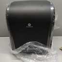 Pacific Blue Ultra 8" High-Capacity Automated Touchless Paper Towel Dispenser by GP PRO (Georgia-Pacific); Black; 59590; 12.9" W x 9" D x 16" H; 1 Dispenser
