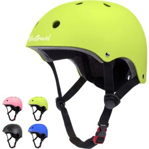 Besttravel Kids Helmet, Toddler Adjustable Kids Ages 3-8 Years Old Boys Girls Multi-Sports Safety