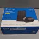 Tapo SolarCam 1080p Outdoor Wireless Security Camera - Battery Power with Solar, Person Detection, Subscription-Free Local Storage or Optional Cloud, Works with Alexa & Google Assistant, C403 KIT (Black)