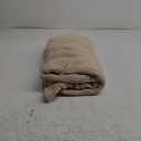 EMME Cotton Bed Blanket Twin Size Soft Muslin Boho Bedding Lightweight Breathable Light Tan Twin Blanket All Season Gauze