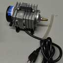 Simple Deluxe Air Pump with Adjustable Air Flow Outlets for Aquarium, Fish Tank and Hydroponic Systems (602 GPH*1-New, 18W)