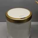 URALFA Automatic Motion Sensor Bathroom Garbage Can with Lid, Touchless Garbage Bin, Smart Dog Proof Garbage Can, Small Waste Basket for Toilet, Office, Bedroom, 2.8 Gallon, Cream White