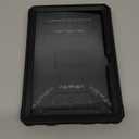 Fire HD 8 & HD 8 Plus Tablet Case (Only 12th Gen,2024/2022) - DJ&RPPQ [Light-Duty] Full Body Rugged Cover with Built-in Screen Protector for Kindle Fire HD 8 Kids Tablet & Kids Pro Tablet - Black