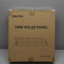 pecron 100 Watt Solar Panel, Portable Solar Panel for Power Station, High Efficiency Solar Foldable Panel, IP67 Waterproof Power Supply for Camping, RV, Outdoor, Off Grid System