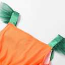 ReliBeauty Girl Halloween Pumpkin Dress (Orange)