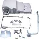 LS Engine Swap Oil Pan 302-2 Low Profile Compatible for LS1 LSX Camaro Nova F-body Extra Clearance