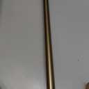 Ivilon Tension Curtain Rod - Spring Tension Rod for Windows or Shower, 36 to 54 Inch. Warm Gold