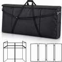 Teenyyou Padded Universal Gear Bag 48x24x5 in Adjustable Shoulder Strap
for Portable Stage, LED Screens, Monitors, TVs, Dj Facade Booth Table Accessories Equipment Bag, Portable Stage Art Portfolio