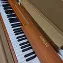 digital Piano 88 Key Semi Weighted Keyboard,Full-size Electric Piano for Beginners,with Sheet Music Stand,Pedal,Power Adapter,Headphone Mode,USB-MIDI (KU-3506 Digital Piano with Stand) (brown)