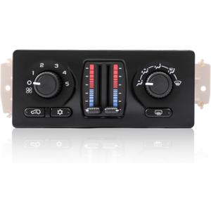 599-210XD Climate Control Module AC Climate Control Panel compatible with 2003-2007 Chevy GMC Buick Cadillac Isuzu Saab Vehicle - Silverado Tahoe Suburban Avalanche Trallblazer Sierra Envoy Yukon 9-7X