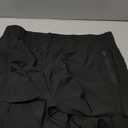 CAMPSNAIL Running Shorts for Women - 3" Athletic High Waist Quick Dry with Liner Zipper Pockets for Workout Gym Black L