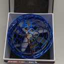 Magic Flying Orb Ball with Lights,2025 UFO Hand Operated Mini Drone for Kids Age 8-13,Galactic Fidget Spinner Boomerang Hover Balls,Easter Birthday Gifts Toy for 6 7 8 9 10+ Year Old Boy Girl Teens (Blue)