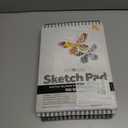 Sketch Pad 2-Pack - 9x12 Drawing Pads for Kids 9-12, Teens - 64lb (95gsm) Art Paper - Spiral Perforated 100 Sheets Each - Sketch Book for Kids, Art Sketchbook for Dry Media