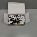 Spiral Car Seat Baby Toys 0-6 Months, Infant Carseat High Contrast Sensory Toys Hanging Stroller Accessories, Newborn Shower Gifts for Baby Boys Essentials Stuff, Cute Black and White Cow