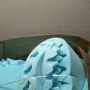 DMI Foam Mattress Topper, Egg Crate Foam Pad, Mattress Pad And Bed Topper For Support, Air Circulation, Pressure Relief And Weight Distribution, Queen Size Mattress, 56 x 78 x 2