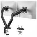 Acer Dual Monitor Arm Computer Desk Arm with VESA Mounts for 17–32″ Black