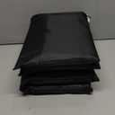 Kovshuiwe Patio Furniture Covers,4-Piece Outdoor Veranda Patio Garden Furniture Covers Set Waterproof - Upgraded 420D Heavy Duty Oxford Fabric Rattan Furniture Cover for Chair Sofa(Black)