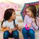 Wildkin Kids Umbrella – Rainproof Canopy, Curved Handle, Easy Hanging Design