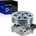 21-5341 Power Steering Pump with Pulley Compatible with Honda Accord L4 2.4L 2003-2007, Replace# 96-5341 5776N 56110RAAA01