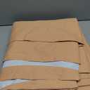 Guken Peach Quartz 100% Blackout Linen Curtains 108 Inch Length 2 Panels Set for Living Room Bedroom Back Tab/Rod Pocket Thermal Insulated Farmhouse Black Out Drapes Room Darkening,52x108