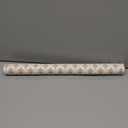 Cooyes Shelf Liner for Kitchen Cabinets  Non-Adhesive Waterproof EVA Liner for Drawers and Cabinets  Durable, Easy-to-Cut Shelf Paper with Modern Pattern (17.5"W x 78.7"L, Khaki)