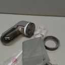 BEAUTURAL Fabric Shaver and Lint Remover, Sweater Defuzzer with 2-Speeds, 2 Replaceable Stainless Steel Blades, Battery Operated, Remove Clothes Fuzz, Lint Balls, Pills, Bobbles Gray