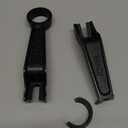 2 Pack 1307419A Bolt On Andiron Compatible for Vermont Castings Wood Stoves Replacement Defiant Encore 2140 0028 2190 2550 Wood Stoves