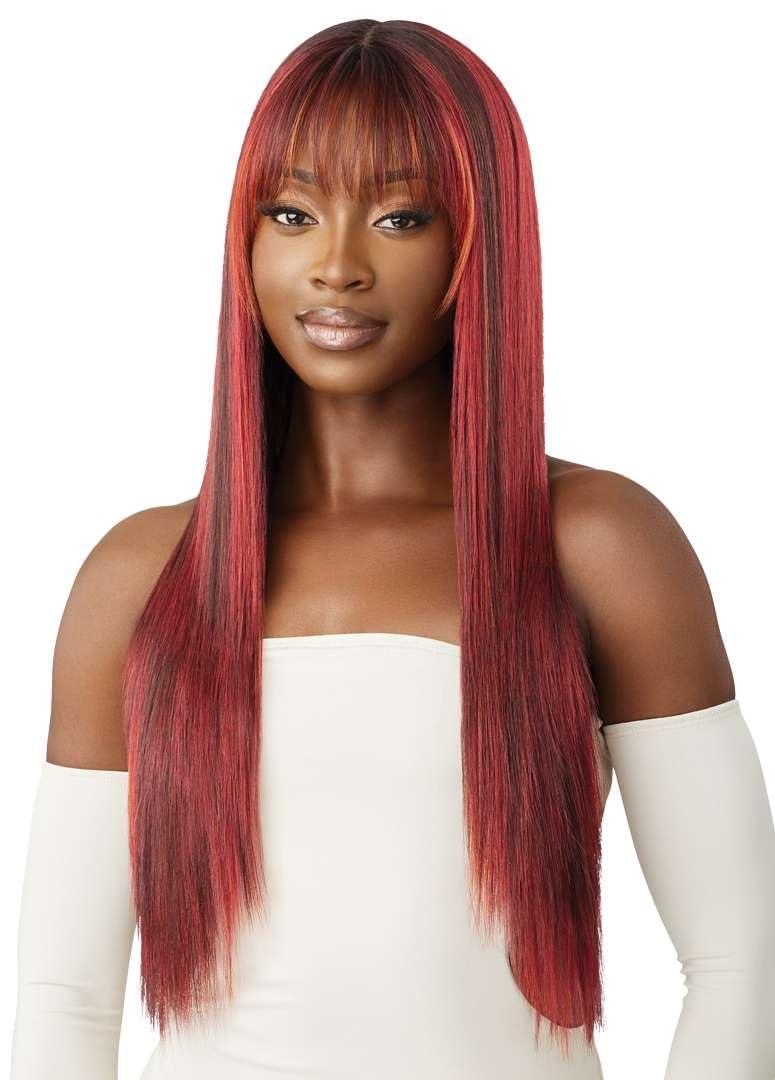 Outre Lace Front Wig - Melted Hairline - Laila (CHOCOLATE SWIRL)