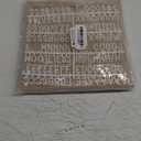 Felt Letter Board with 294 Letters, Numbers, Symbols - 10x10 inch Changeable Message Board with Wooden Frame Wall Mount (Beige)