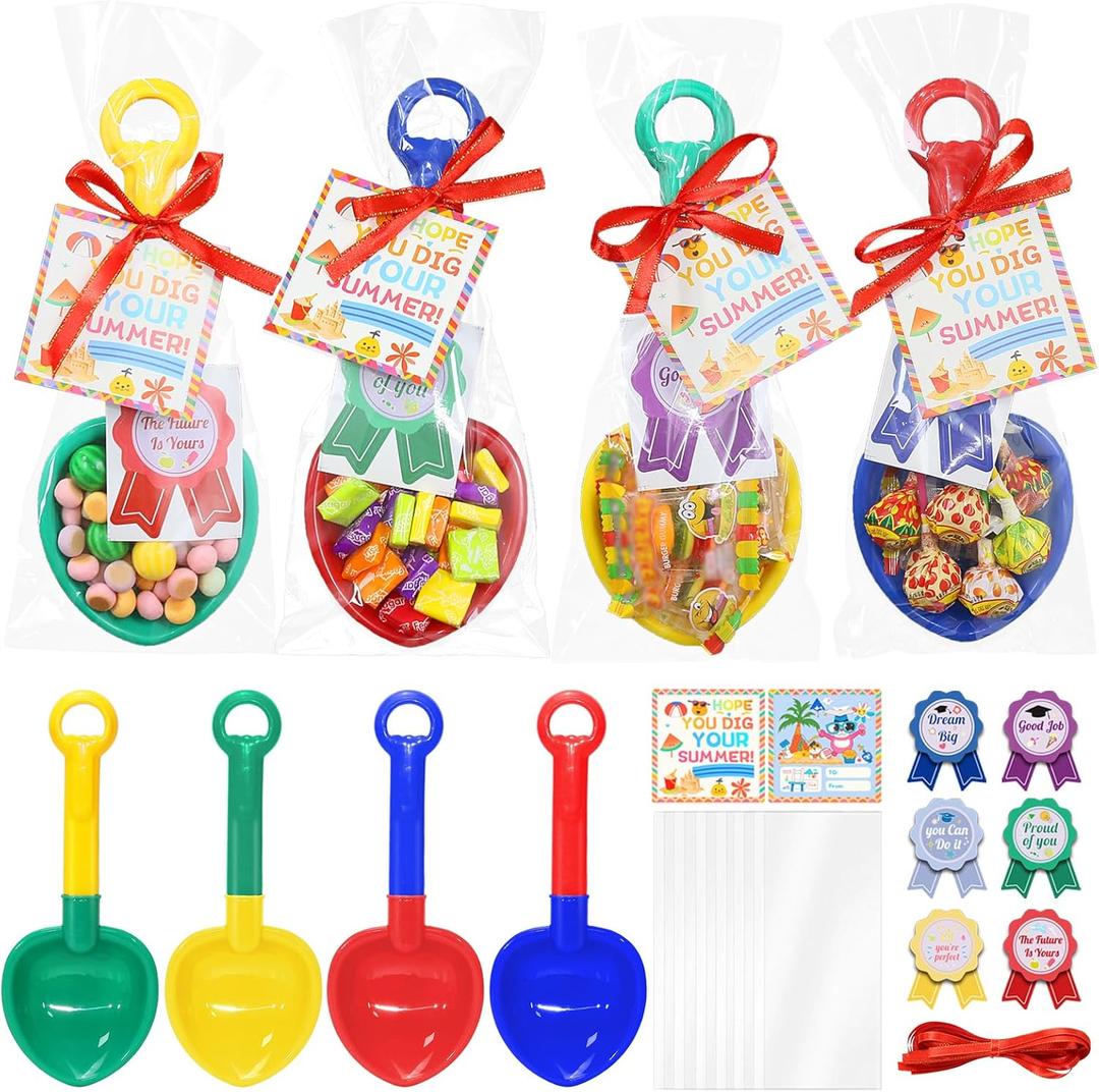 24 Set Graduation Gifts Shovel Set,End of the Year Gifts for Students Bulk,Preschool Graduation Gifts for Kids Bulk Includes Beach Shovels, Gift Bags, Cards, Award Stickers & Ribbons 24 Set Graduation Gifts Shovel Set,End of the Year Gifts for Students Bulk,Preschool Graduation Gifts for Kids Bulk Includes Beach Shovels, Gift Bags, Cards, Award Stickers & Ribbons