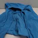 The North Face Men's Glacier Fleece Jacket - Soft Fleece Zip Up Jacket, Zip Pockets, Reinforced Binding, Dusk Blue, XX-Large