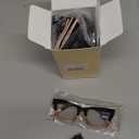 CCVOO 1.5 Oprah Style Reading Glasses for Women, Stylish Eyeglasses, Blue Light Readers, Cheaters, (A1 Mix)