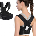 HLOES Posture Corrector for Women and Men,Adjustable Upper Back Brace, Breathable Back Support straightener, Providing Pain Relief from Lumbar, Neck, Shoulder, and Clavicle, Back